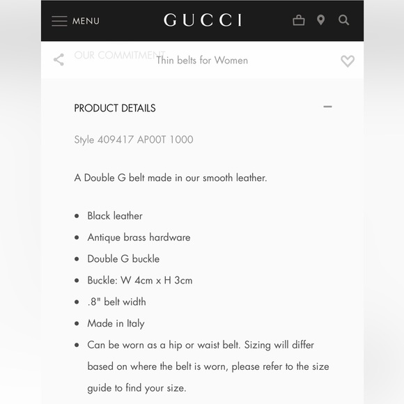 Gucci Marmont belt - Picture 6 of 6